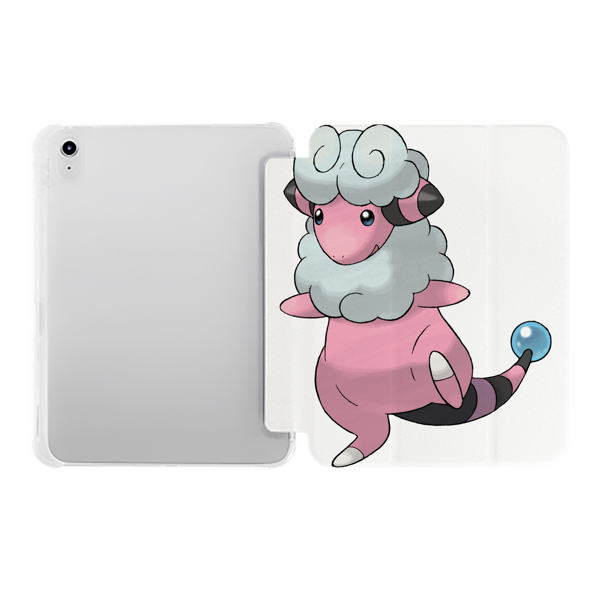 （画像用） ポケットモンスター Pokémon IPad ケース ペン収納付き 三つ折りスタンド PUレザー×シリコン 対応機種9.5/10.5/10.9インチ